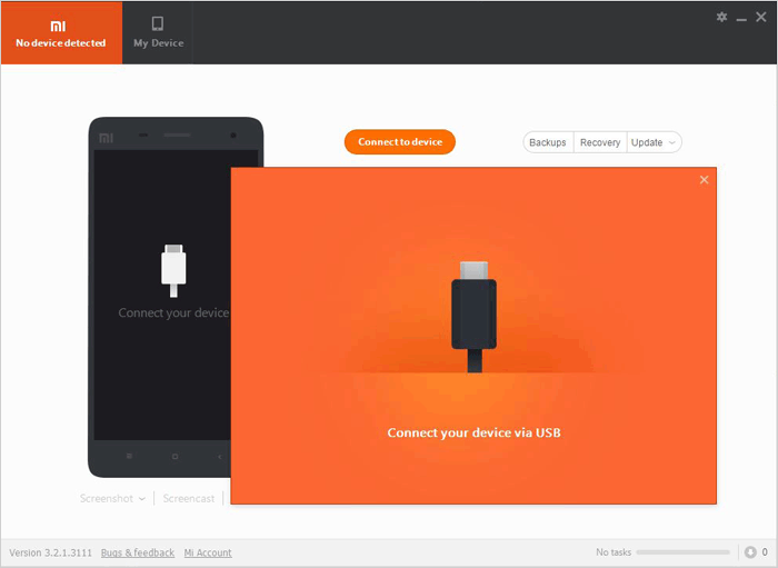 back up xiaomi phone with mi pc suite