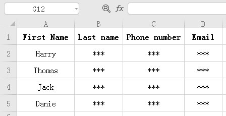 import contacts from csv file to android directly