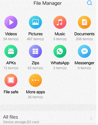 how to shift apps to sd card in vivo via file manager