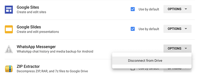 delete whatsapp backup from google