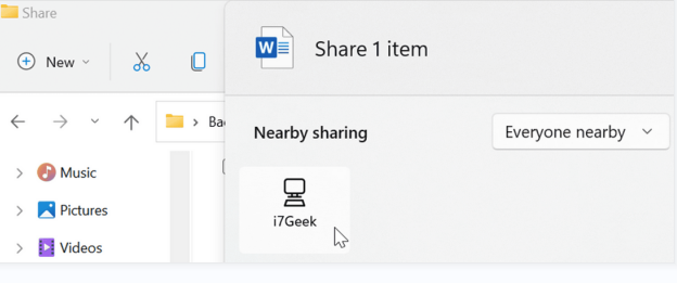 wifi file transfer from pc to pc with nearby share