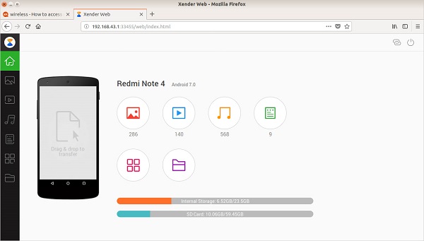 how do i copy contacts from android to computer with xender