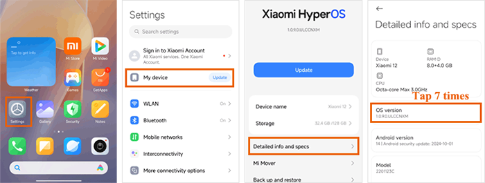 enable usb debugging on xiaomi phone