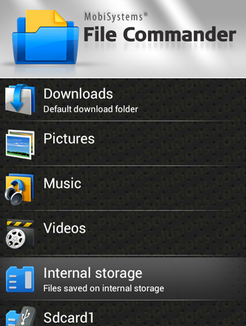 transfer files to sd card on sony xperia directly