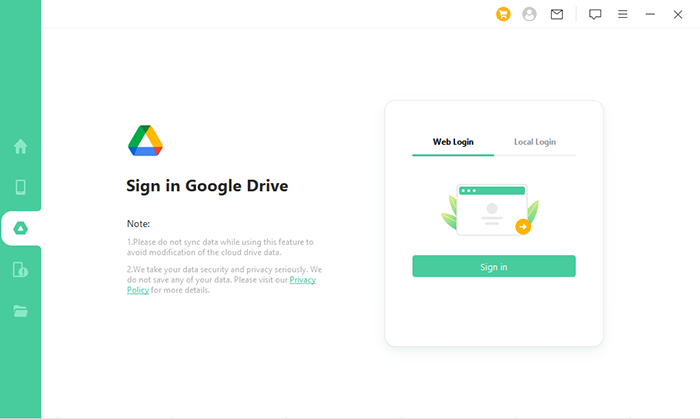 sign into google account