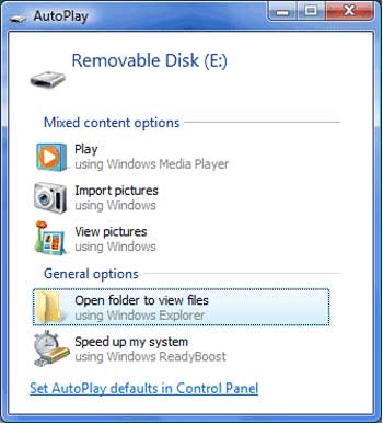 how do you import pictures from sd card to computer via autoplay