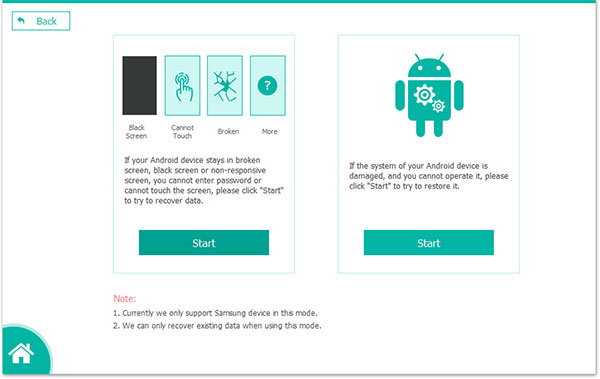 launch data recovery software for android
