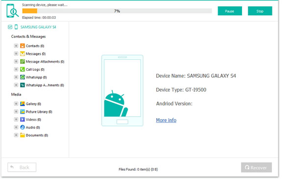 recover whatsapp files on broken samsung