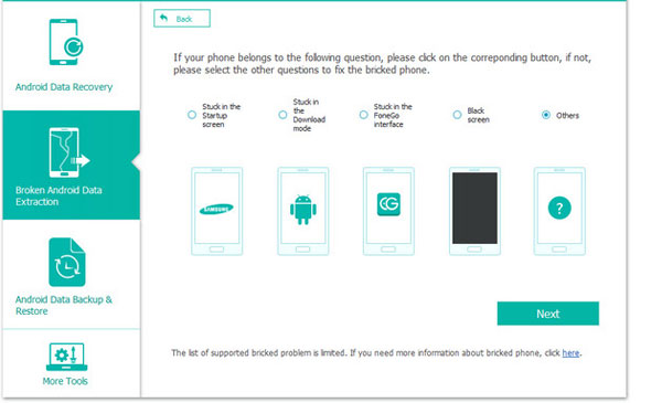 recover broken android data