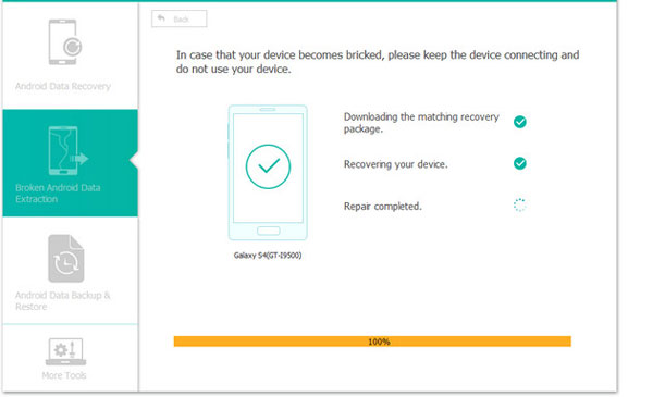 retrieve data from bricked samsung