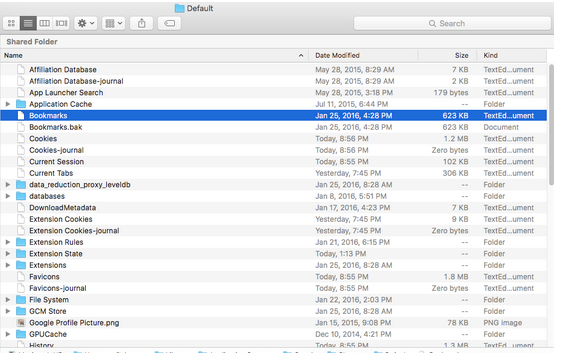 recover deleted bookmarks chrome android phone via pc backup