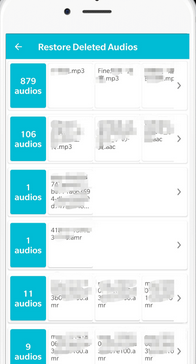recover deleted music files from tecno phone via deleted audio recovery