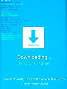 downloading do not turn off target