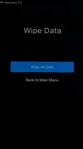 hard reset poco phone with recovery mode