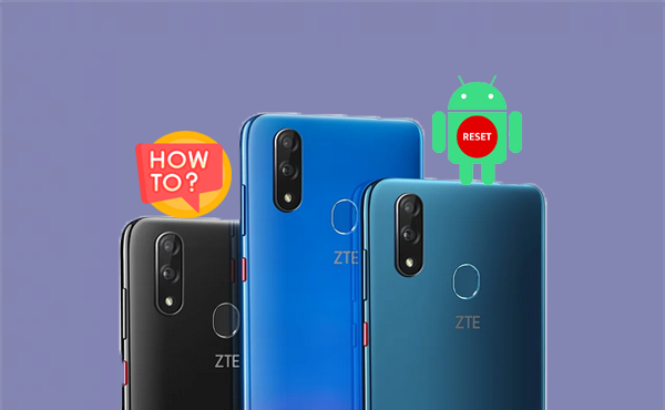 how to factory reset zte phone