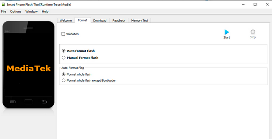 format a phone with sp flash tool