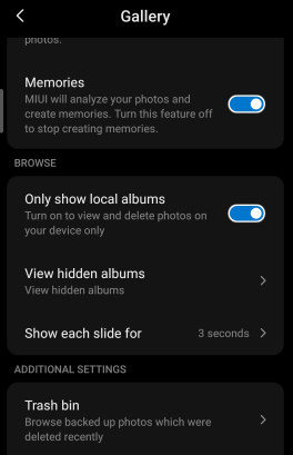 how to find hidden photos on android via gallery app