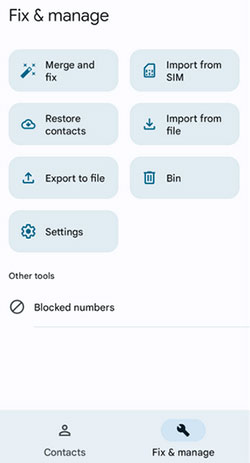 retrieve deleted contacts on realme via google contacts