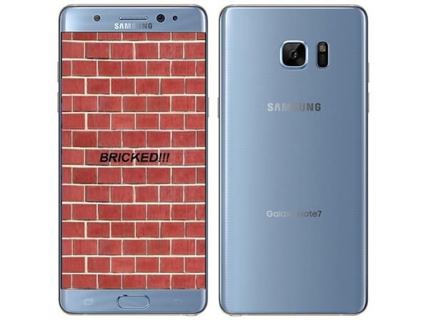 samsung phone gets bricked