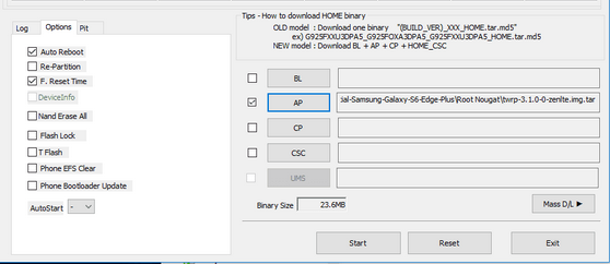 unbrick samsung phone with odin