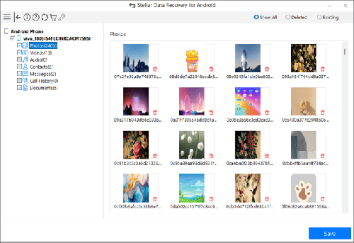 how to use stellar data recovery for android
