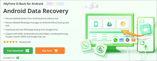 motorola data recovery app like imyfone dback for android