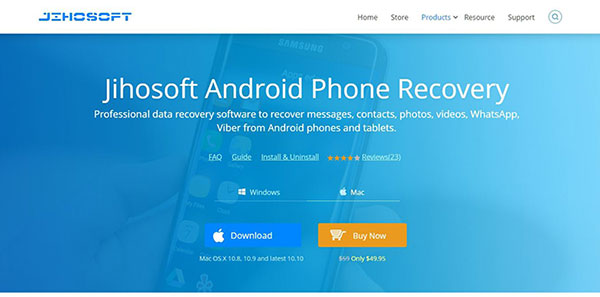 some jihosoft android phone recovery reviews