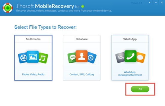 android data recovery tool like jihosoft