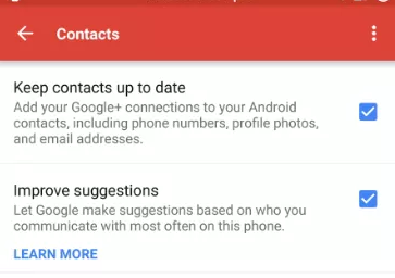 disable google plus app