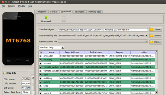 android flashing tool like mtk flashing tool