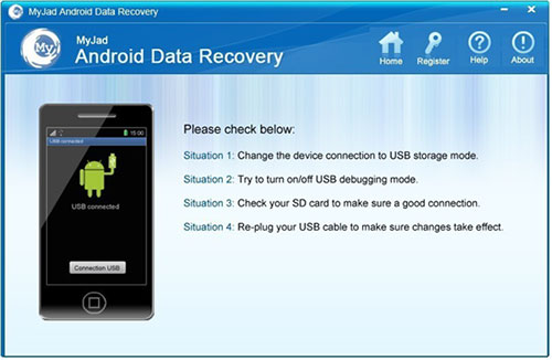 sms recovery software for android like myjad android data recovery