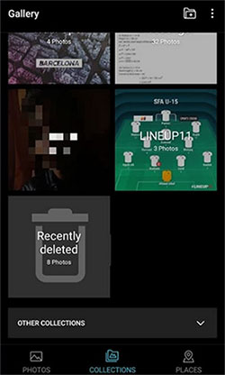 recover deleted videos on android via recently deleted