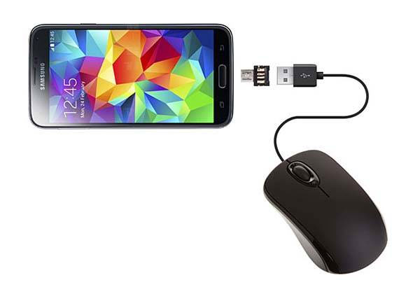 get data from locked android phone with broken screen via otg adapter and mouse