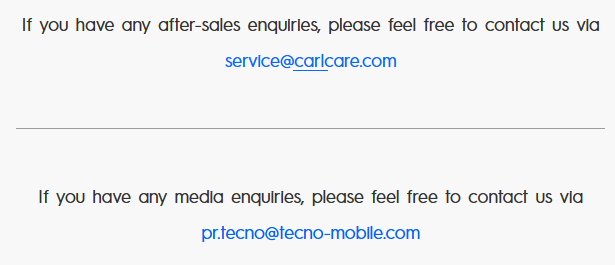 recover deleted music from tecno by contacting customer service