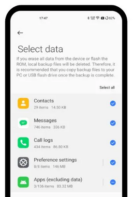 retrieve deleted messages on realme via local backup
