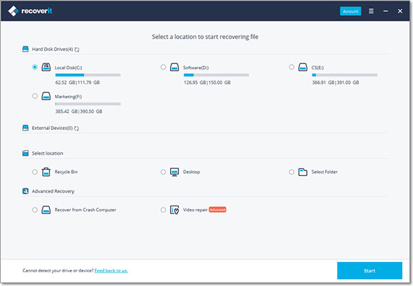 recoverit data recovery