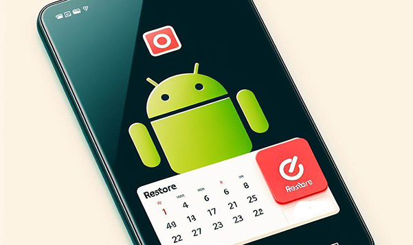 how to restore calendar on android phone