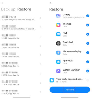 recover deleted photos from gallery in poco via mi cloud