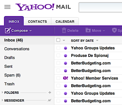 how to retrieve deleted emails from yahoo