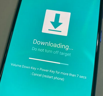 enter download mode to fix android phone stuck on logo