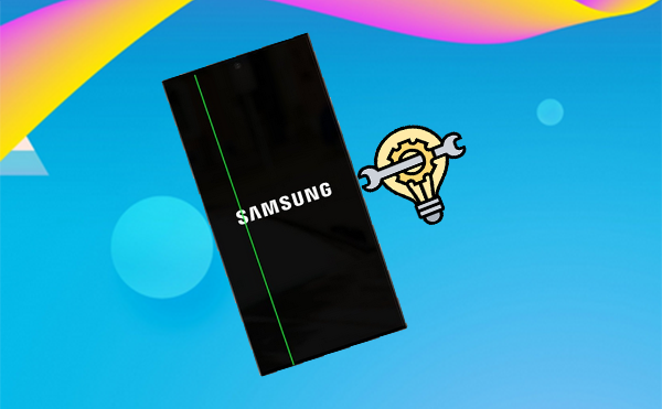 fix samsung galaxy green line