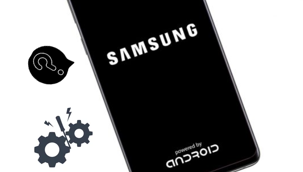 samsung stuck on logo