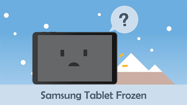 samsung tablet frozen