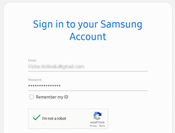 how to access samsung cloud