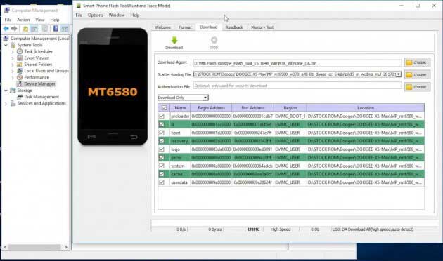 android tablet flashing software download