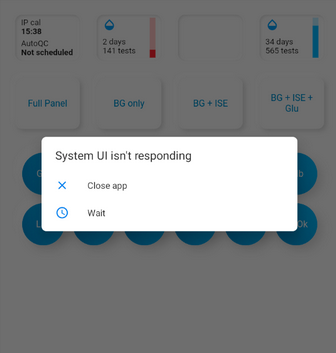 system ui not responding android