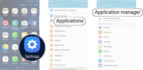 uninstall faulty apps