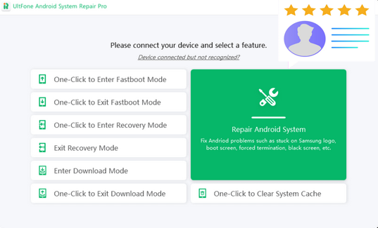 ultfone android system repair review