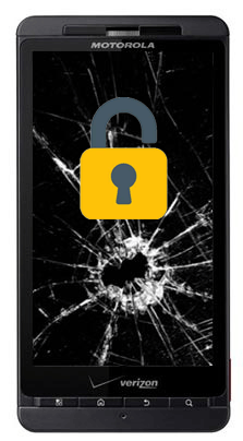 unlock android phone with broken screen