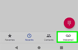 how to retrieve deleted voicemail on android with phone app